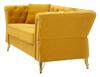 Sofa Emy Mustard With Cushions  Cm 162X83X76