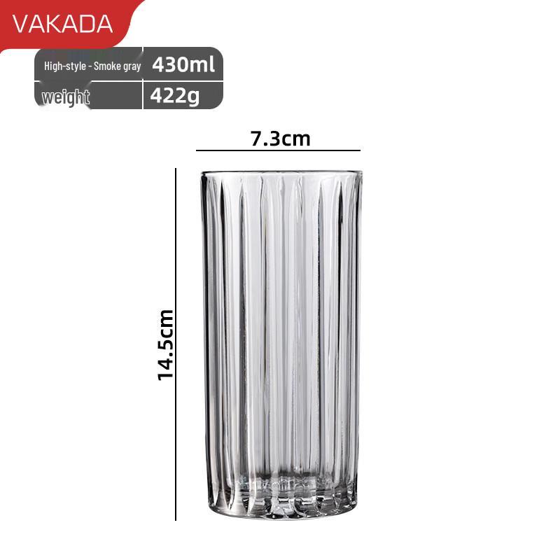 VAKADA Borosilicate Glass Beverage Cup