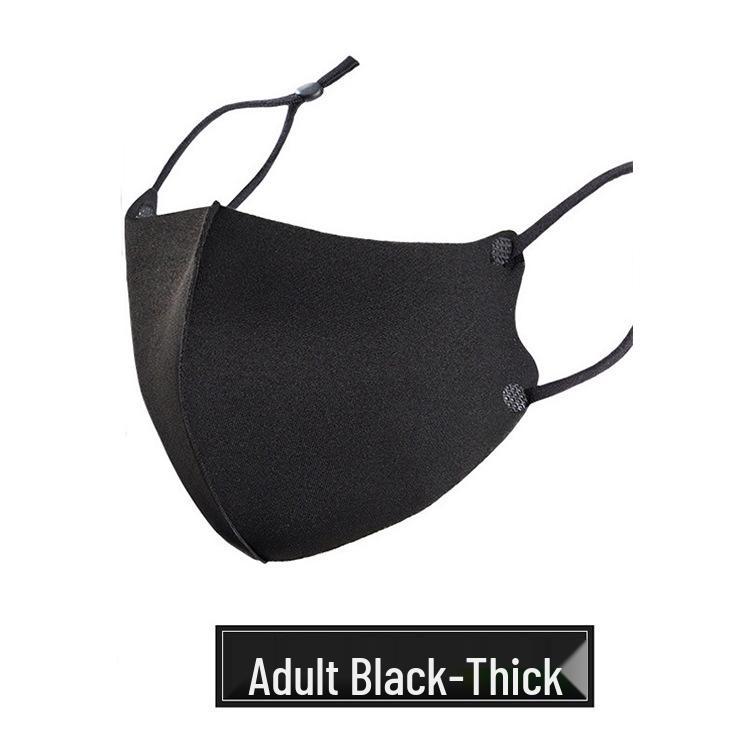 3D Gesichtsmaske aus Eis-Seide für Erwachsene und Kinder: Verstellbar, Staubdicht, UV-Schutz, Waschbar für den Sommer.