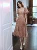 Evening Dress Sequined Style Light Luxury Niche Dress Skirt Female Banquet Temperament Celebrity Sense Host Performance Clothes