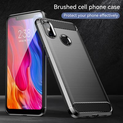For Xiaomi Mi 8 Mi8 Soft Silicone Case Shockproof Matte Back Cover for Xiaomi 8 Mi 8 Luxury Carbon Fiber Cases Coque Fundas