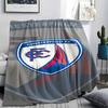 1PC Chesterfield F.C Patterned Flannel Blanket Suitable For All Seasons for Home Decor Warmth and Comfort Gifts Holiday Present