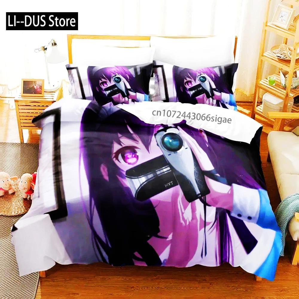 Anime Saekano How To Raise A Boring Girlfriend Bedding Set Boys Girls Twin Queen Size Duvet Cover Pillowcase Bed Boys Adult