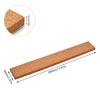 8Pcs Self Adhesive Corkboards for Wall, Long Cork Board Strips Frameless Cork Board Strips for Kitchen Office Display