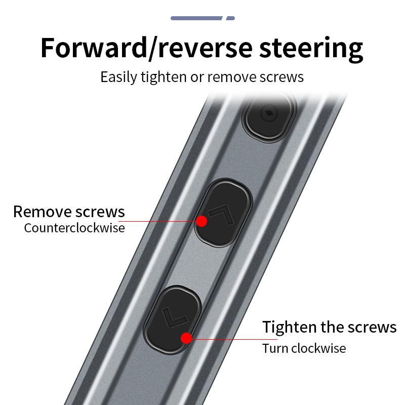LUXIANZI 68 in 1 Cordless Electric Screwdriver Set For iPhone Glasses Watch PC Repair Power Tool Magnetic Screw Driver Bits