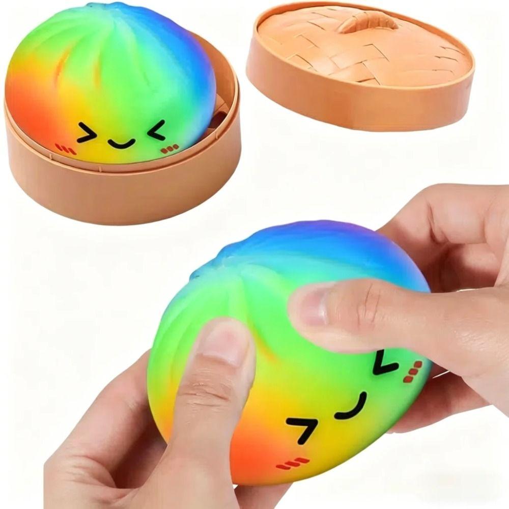 Slow Rising Squishy Dumpling Slow Rebound Sensory Fidget Ball Dumpling Squishy Toys Anxiety ADHD