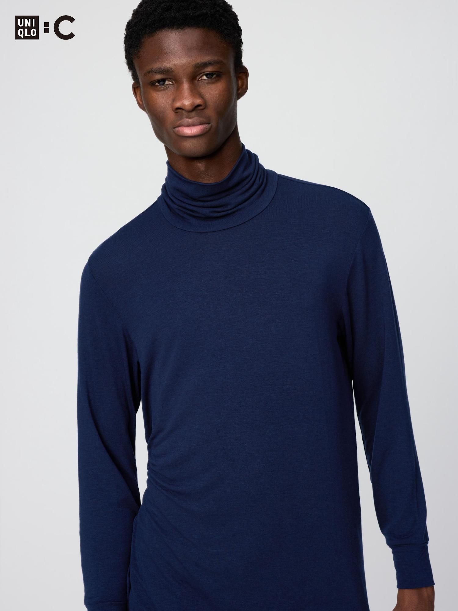 Uniqlo HeaTTech Cashmere Blend TurTleneck T