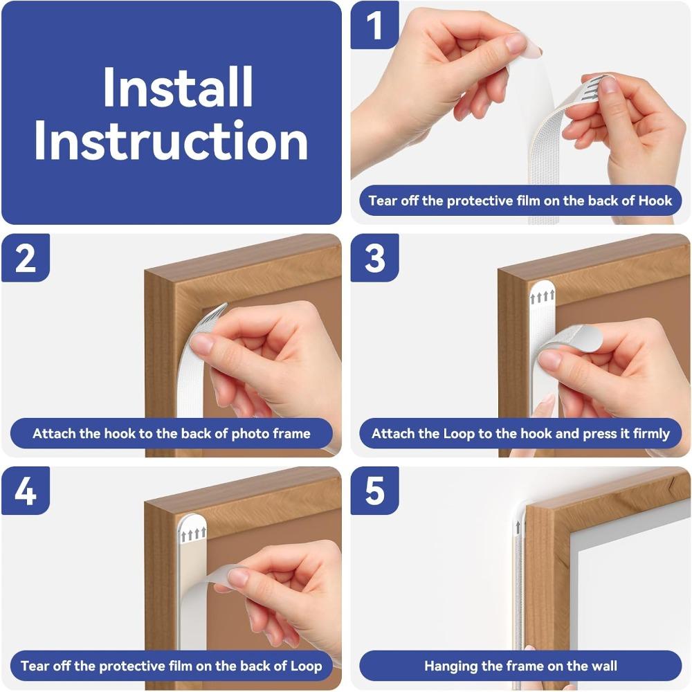 Лента Двусторонние Полоски Клейкие Подвесные Монтажные Наклейки На Стену Для Картины Липкие Съемные Прочные Тяжелые Подушечки Наклейка Рамка Для Плаката