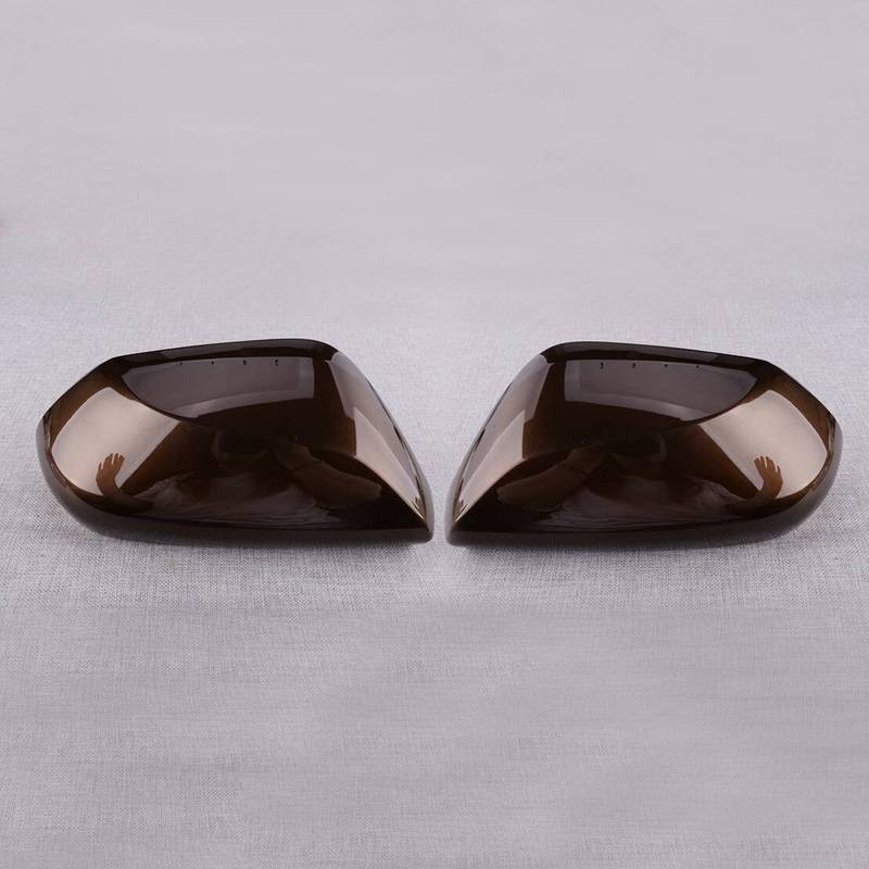 87945-06130 87915-06130 1 Pair Brown Outer Left & Right Side Rearview Mirror Cover Cap Fit For Toyota Camry 2018-
