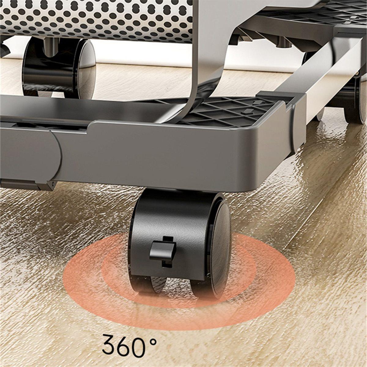 2026 New Computer Tower Stand, Adjustable Mobile CPU Holder PC Tower Stand with Rolling Caster Wheels, Pc Floor Riser Stand B China Mainland