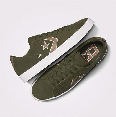 Shoes Converse Green Unisex All Star Vulc Pro Ox