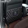 CQJ1 PU Leather Protector Pad Anti Kick Pad Scratch Mat For Mercedes Benz A C E S G Class GLC CLE CLA GLB GLS W177 W205 W213W222 AMG