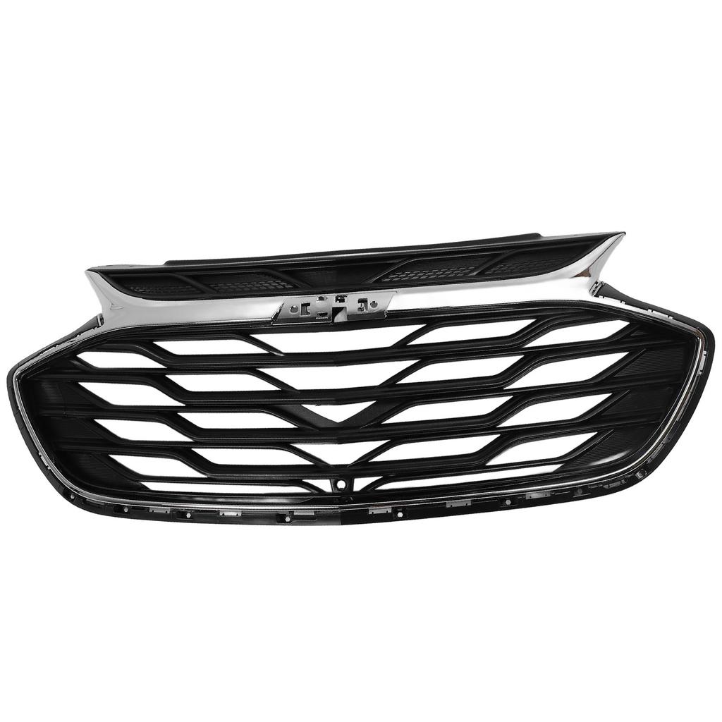 Front Bumper Upper Grille 42674397 Shockproof Stylish Bumper Center Mesh Grille for Cruze L LS LT Premier J400 2019