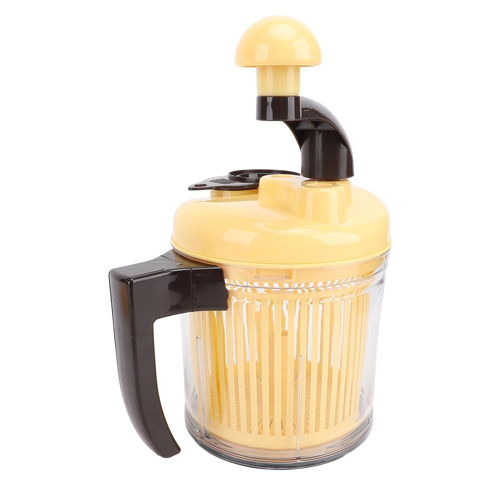 Food Processor with Filter Basket 2500ml Silent Three Gear Multi Functional Manual Meat Grinder Vege