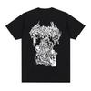 Rapper Ken Carson A Great Chaos Print Graphic Tee Shirt for Men Harajuku Fashion Clothing Tshirt Gothic Cotton Oversized T Shirt
