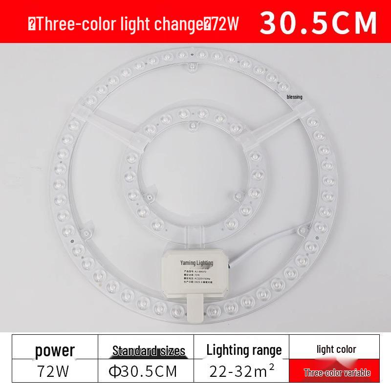 LED Ceiling Light Panel: Energy-Saving Strip, Tube, and Board for Bedroom and Living Room Renovation