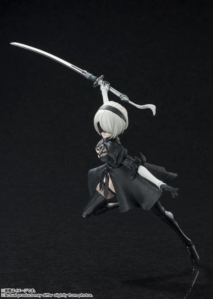 TAMASHII NATIONS 2B 150mm painted movable figure S.H.Figuarts "NieRAutomata Ver1.1a" (NieRAutomata Ver1.1a) Approx. PVC&ABS