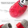Silicone Rain and Snow Outdoor Socks Puppy Accessories for Puppies Adjustable Anti-slip Foot Protectors Dogs Pet Products Shoes