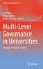 The Multi-Level Governance In Universities : Strategy, Structure, Control : 47 Book