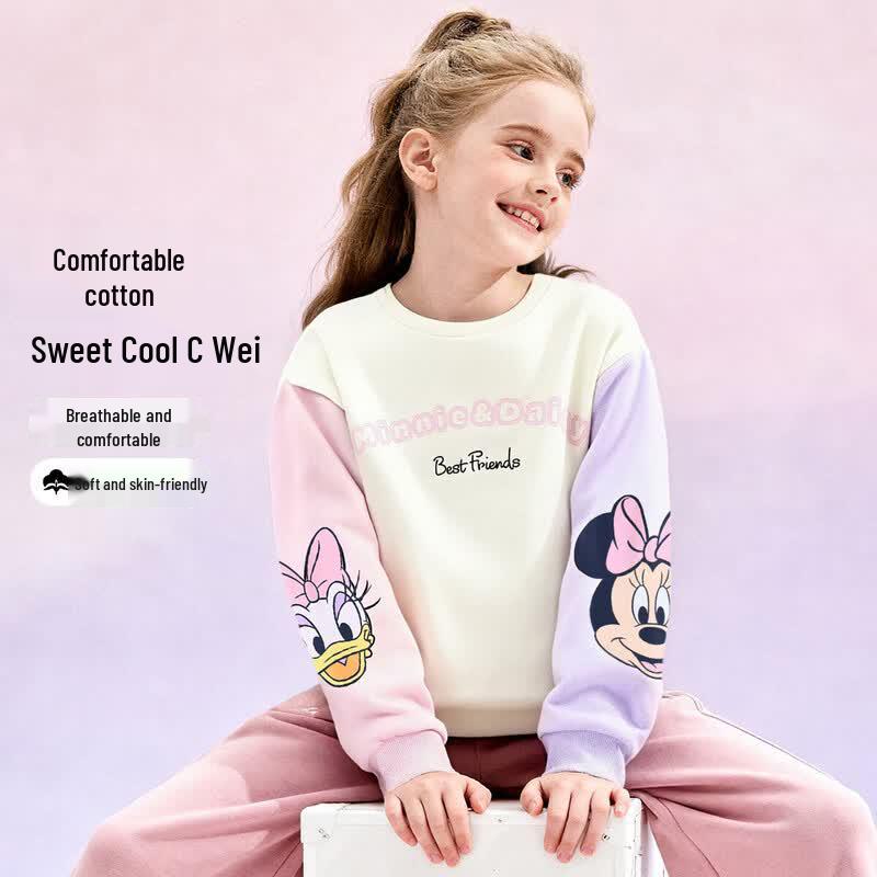 Disney Baby Girls  Long-Sleeve Sweatshirt 120