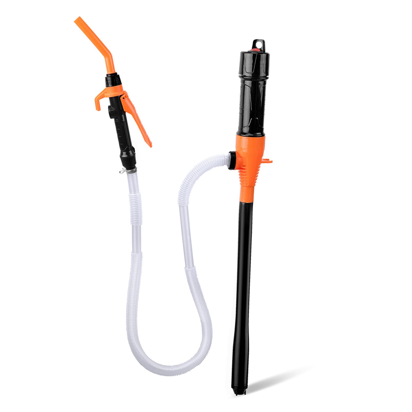 

Transfer Pump Battery Transfer Pump Transfer Gasoline Kerosene, Diesel Fuel Non potable Water, and More with Flow чёрный