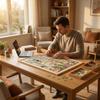 Thickened Puzzle Storage Board Felt Surface Puzzle Workbench  Home Entertainment