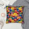 Warm Car Cookies Monsters Decorations Pillowcase Stuff  Pillow Covers Square Multi Size