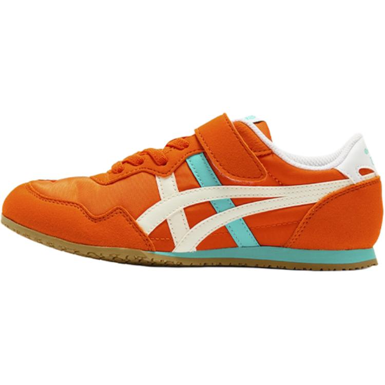 

Onitsuka Tiger Serrano Kids Comfortable Versatile Durable Low Top Casual Shoes Kids sneaker Orange 1184A086-601 27