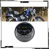 7" LED Headlight 40W for Jeep/Harley, Full Circle with Angel Daytime Running Light, High/Low Beam