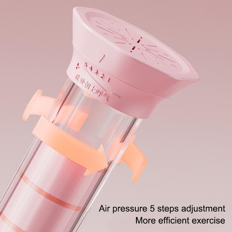 Regulowany Trener Hantli do Oddychania Przeponowego dla Siły Tułowia, Tonowania Twarzy, Ekspander Pojemności Płuc