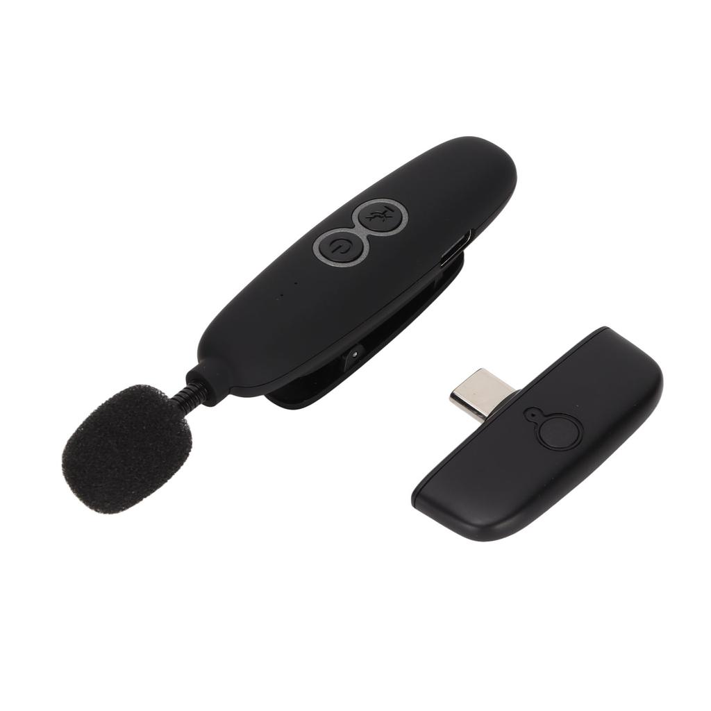 B56 Wireless Lavalier Microphone Lavalier Lapel Microphone for Mobile Phone Live Streaming
