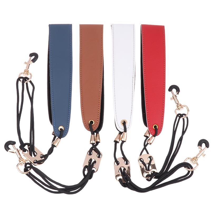 Saxophone Strap Neck Leather Strap Saxophone Lanyard For Adult Children Soprano Tenor Alto Baritone Sax Musical Instrument