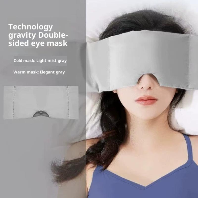 Mulberry Silk Sleep Eye Mask Eye Protection Travel Soft Sleeping Blocking Light Eye Covers Soft Padded Full Cover Eye Patches