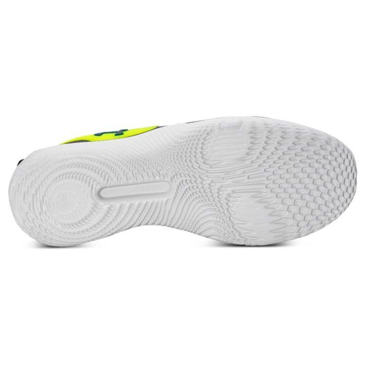 Under Armour Flow Dynamic IntelliKnit Black Hydro Teal Men Sneakers Anthracite 3027177-002