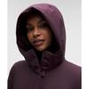 Lululemon Waterproof Insulated Cinch Waist Parka Black Plum