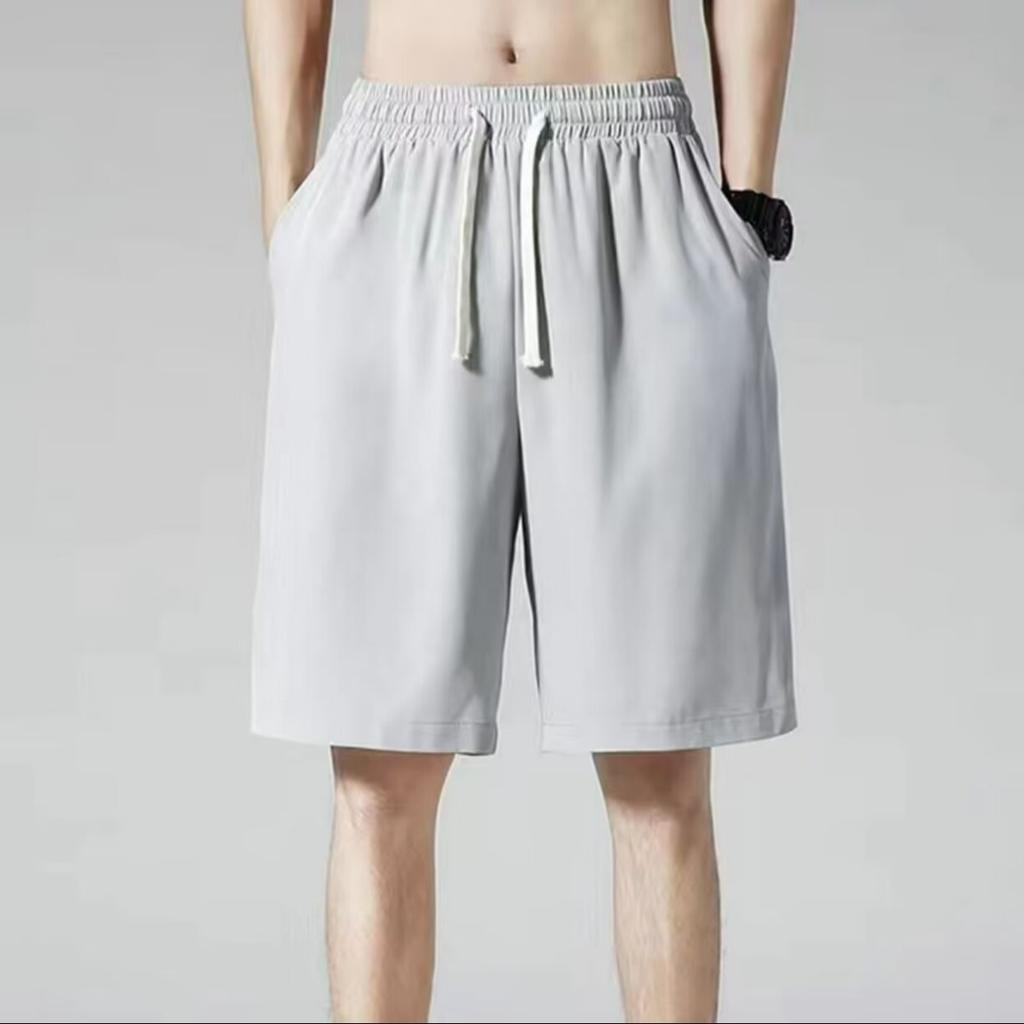 Quick-drying Pants Ice Silk Men's Summer Sports Five-point Pants Men's Summer Wear Casual Loose Men's Shorts