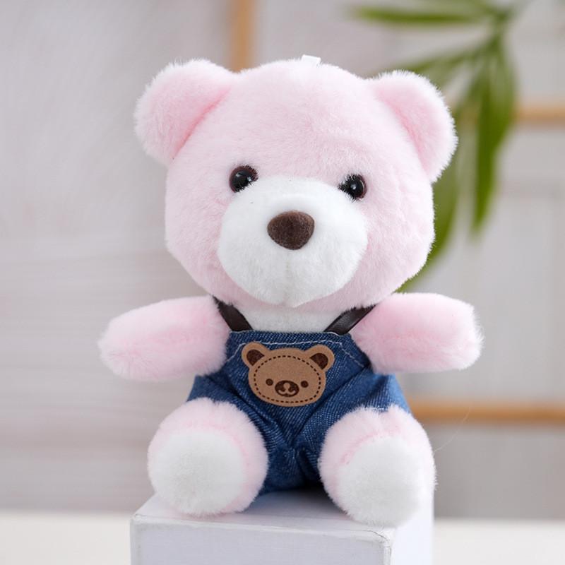 Plush Teddy Bear Keychain Pendant For Women And Men With Pp Cotton Filling