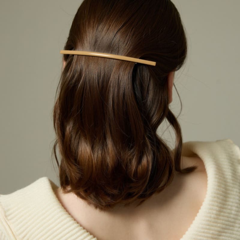 

LILYKORI [New Color]Fine Baguette Hair Pin Khaki