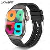 LAXASFIT New Bluetooth Call Smart Watch for Men 2.01" HD Curved Screen Sports Watch Health Monitor Smart Watch for Android iOS 2
