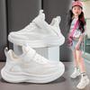 Little girl sneakers mesh Korean version of children's running shoes breathable dad shoes spring and summer new boys and girls shoes