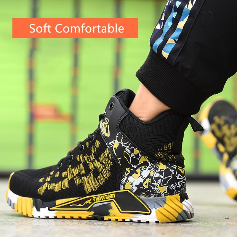 anti-slip work shoes high man safety shoes steel toe cap industrial work boots for women cheap man safety sneakers 48 49 50