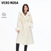 Women's Lamb Wool Coat with Fox Fur Collar