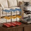 2/3/4 Layers Wavy Multi-layer Finishing Rack Anti-Fall Water Bottle Storage Rack  Pantry