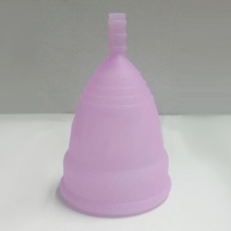 Copo menstrual de silicone macio médico Ruby Cup Copos de higiene feminina, S/L