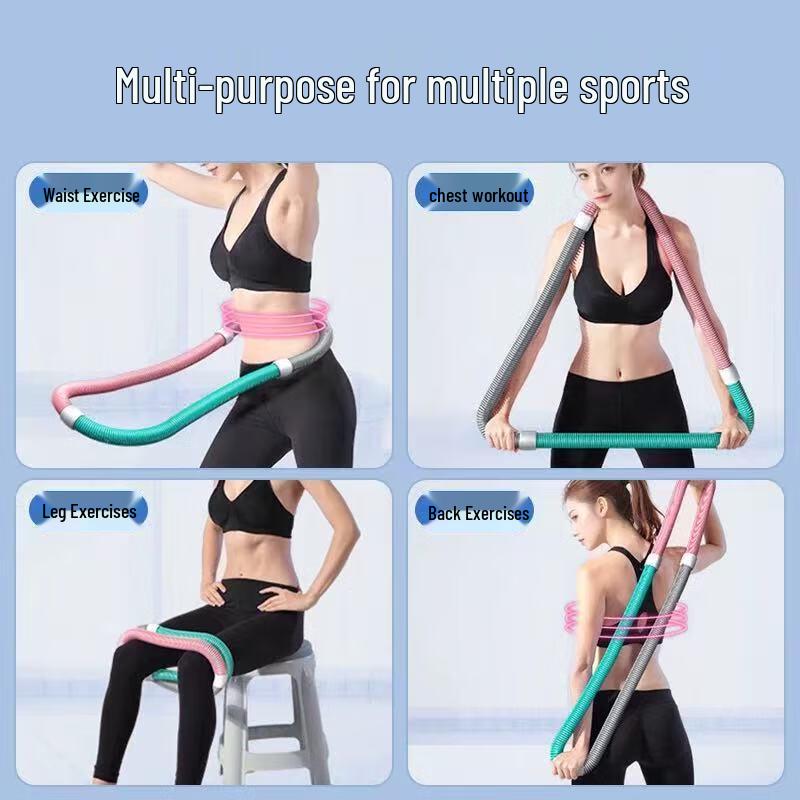 Weighted Spring Hula Hoop
