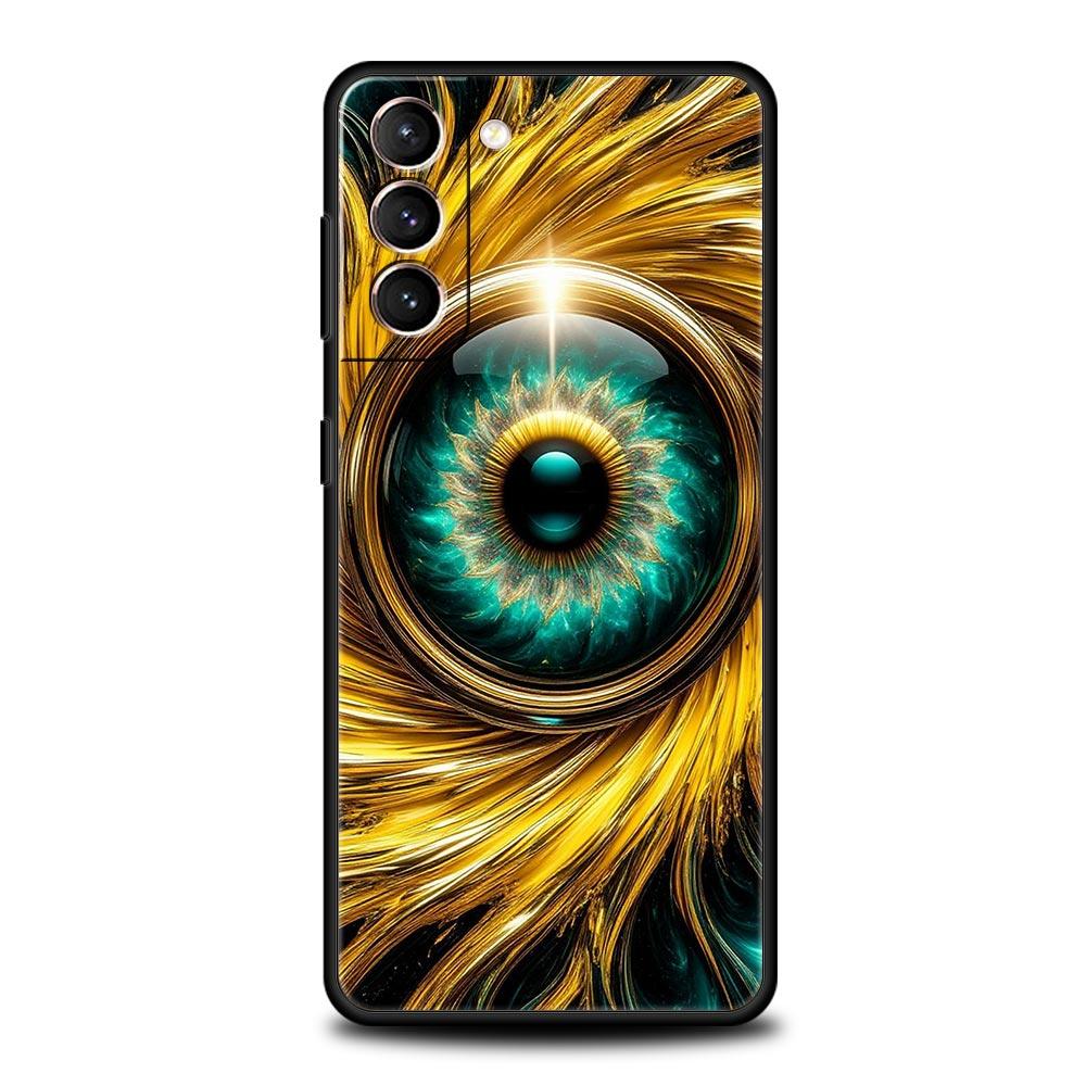 Fashion Eyelashes Eyes Phone Case for Samsung Galaxy S26 S25 S24 S23 S22 S20 S21 FE Ultra S25 Edge Plus 5G Soft TPU Cover Capas