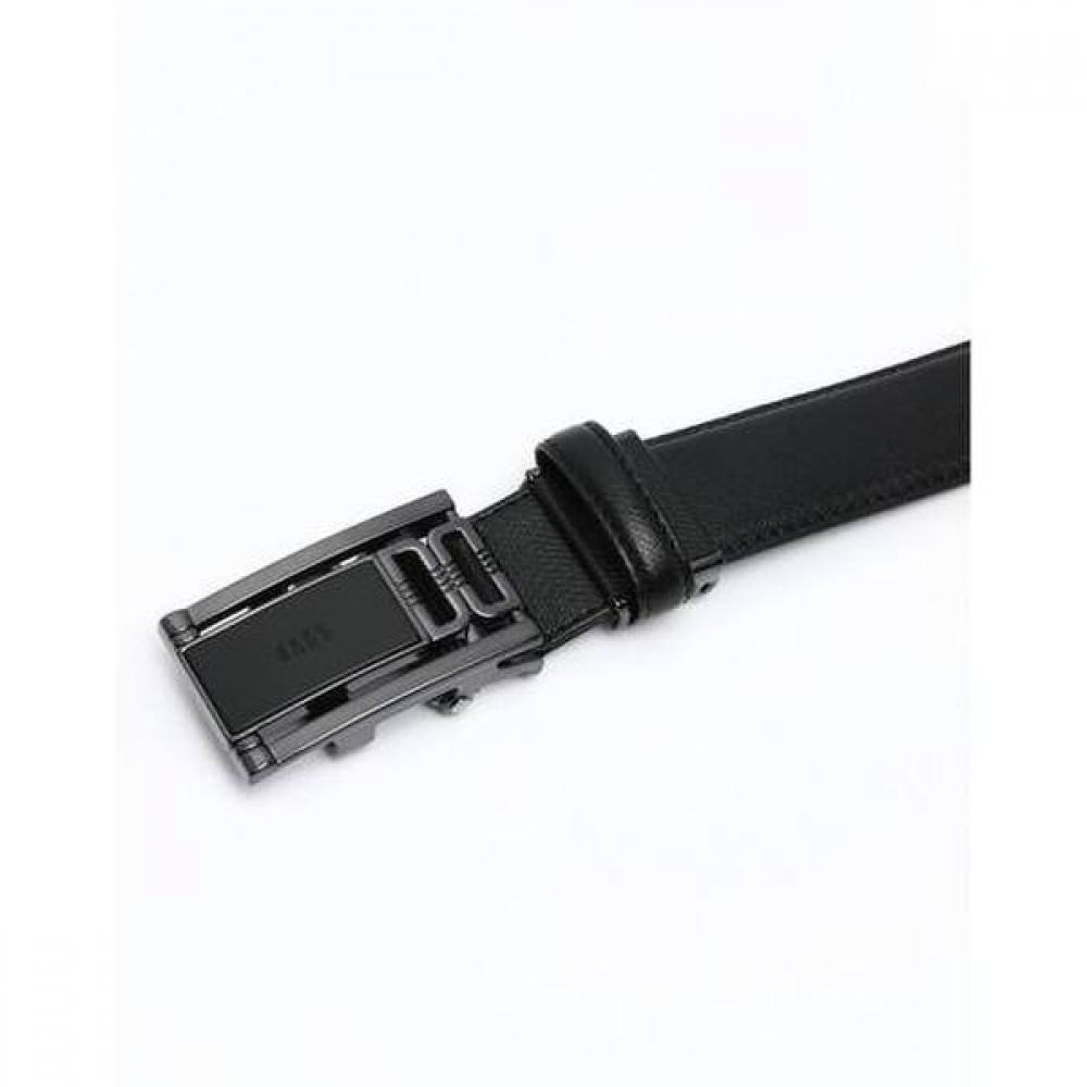 DakS Black Twill EmboSSed Men S Automatic Belt Dbbe9e834