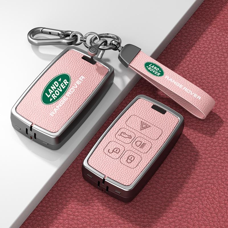 Land Rover Schlüsseltasche: Passend für neuen Range Rover Sport, neuen Defender, Discovery 5 - Schutzhülle für Autoschlüssel für Männer & Frauen