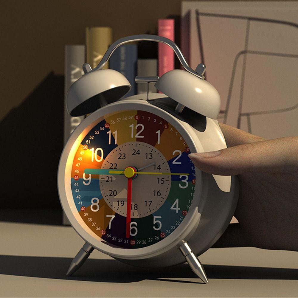 Early Education Table Alarm Clock Cartoon Number Desktop Clock  Home Decor