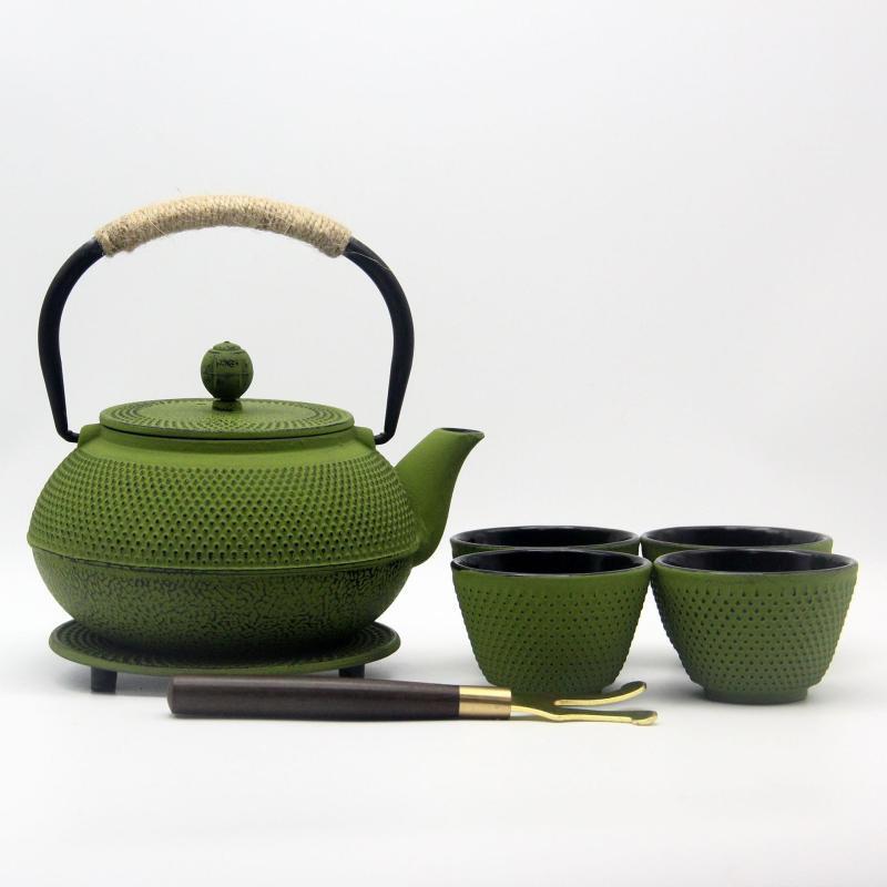 Chaxun 900ml Cast Iron Teapot Set
